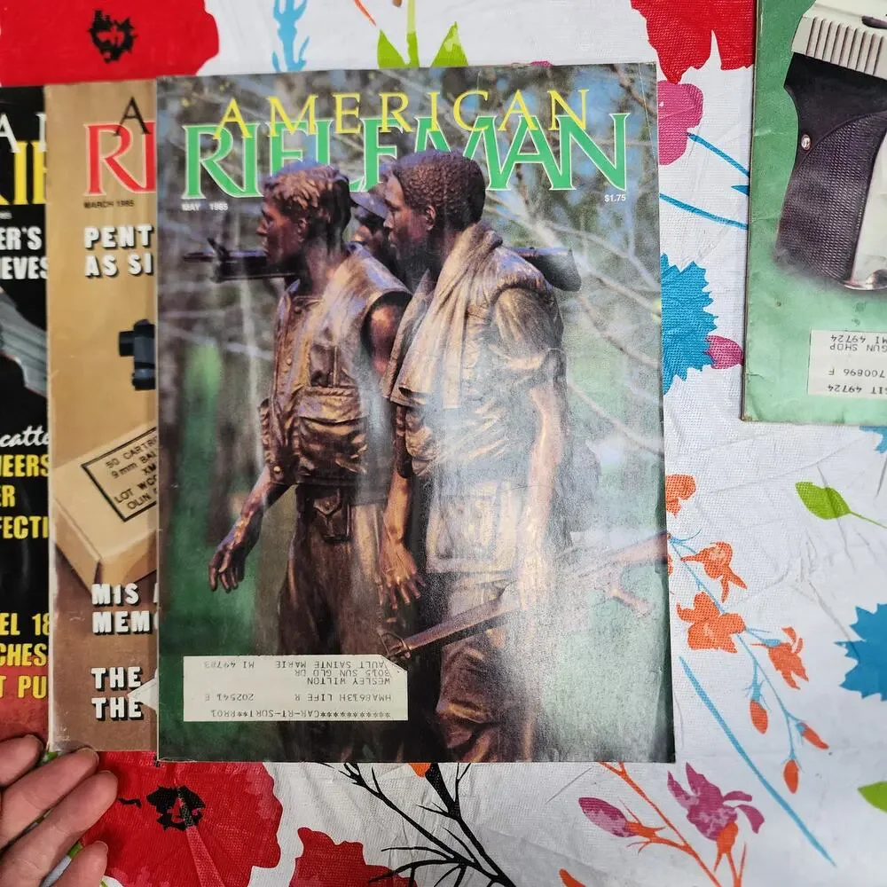 Lot of 6, 1985 American Rifleman Magazines